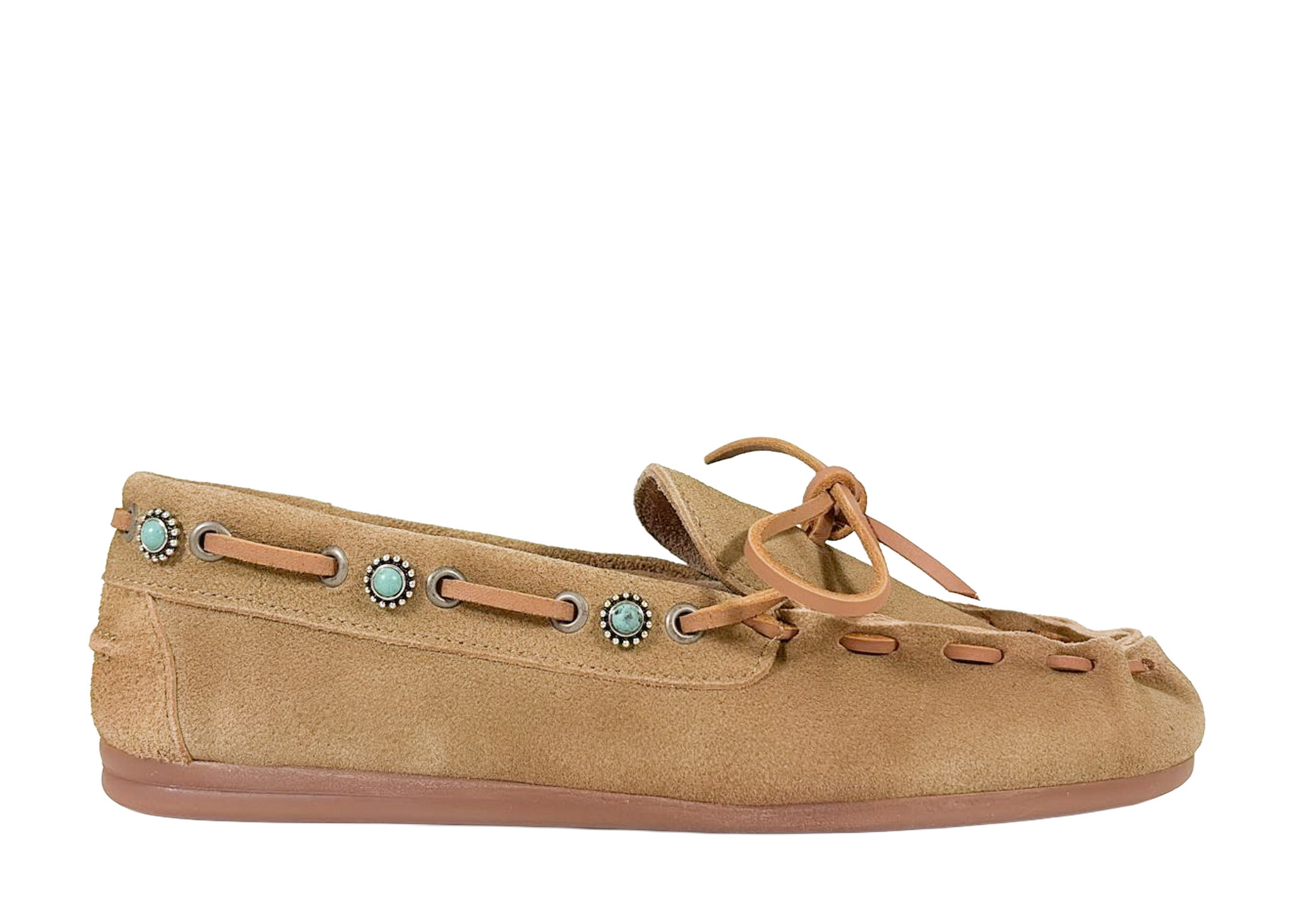 Posa Posa Boat Loafer Western Tan