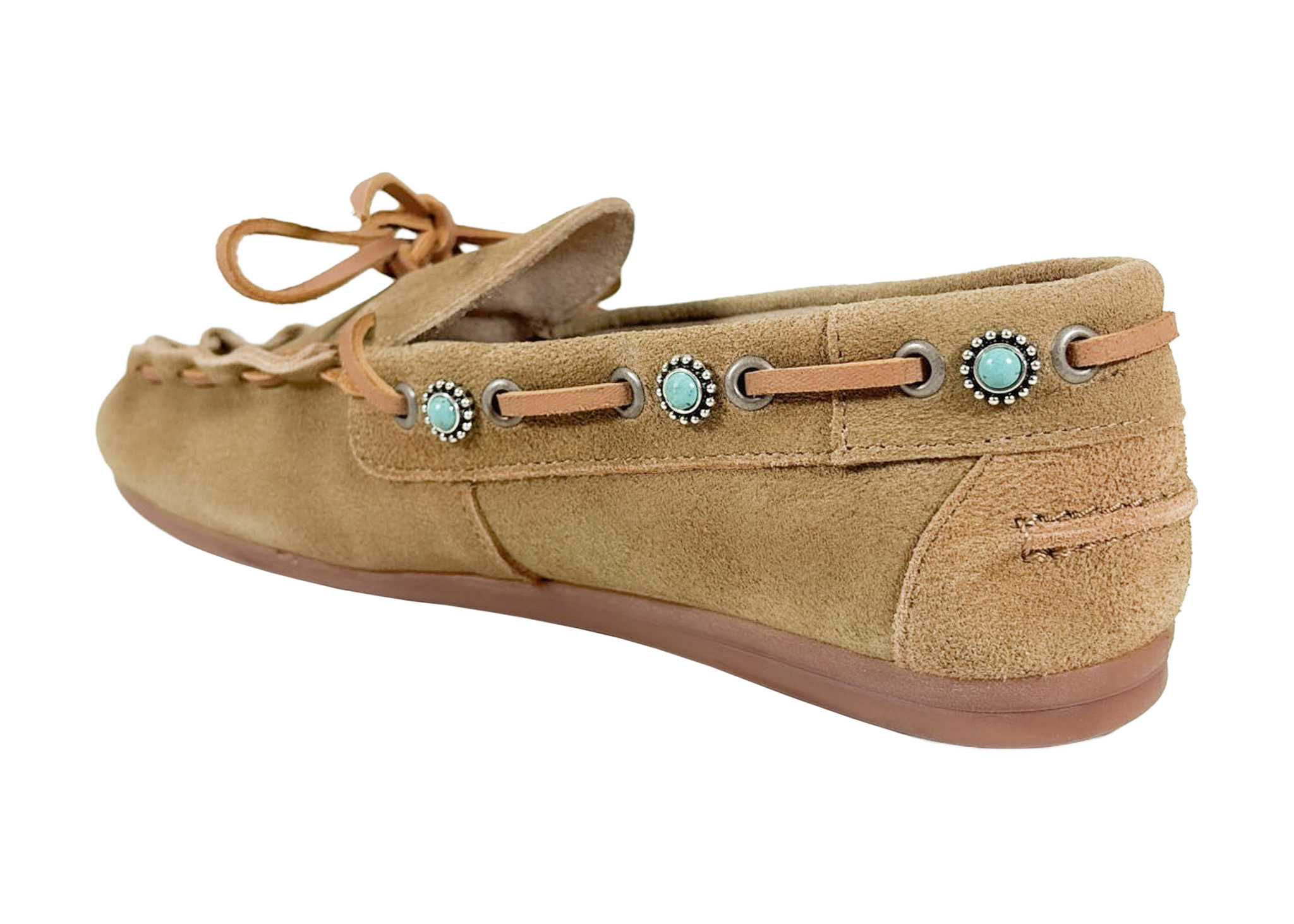 Posa Posa Boat Loafer Western Tan