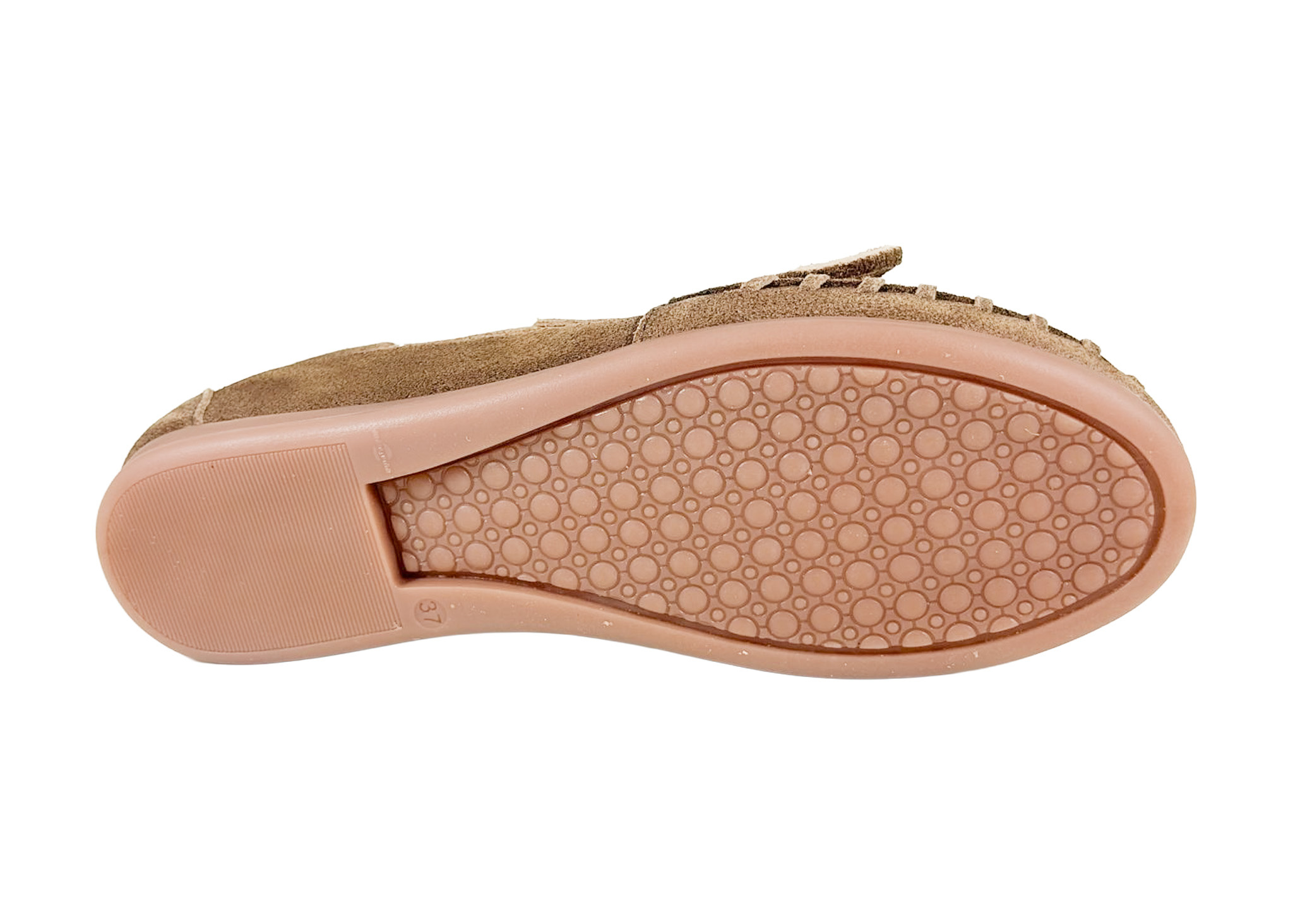 Posa Posa Boat Loafer Fringe Brushed Bruin