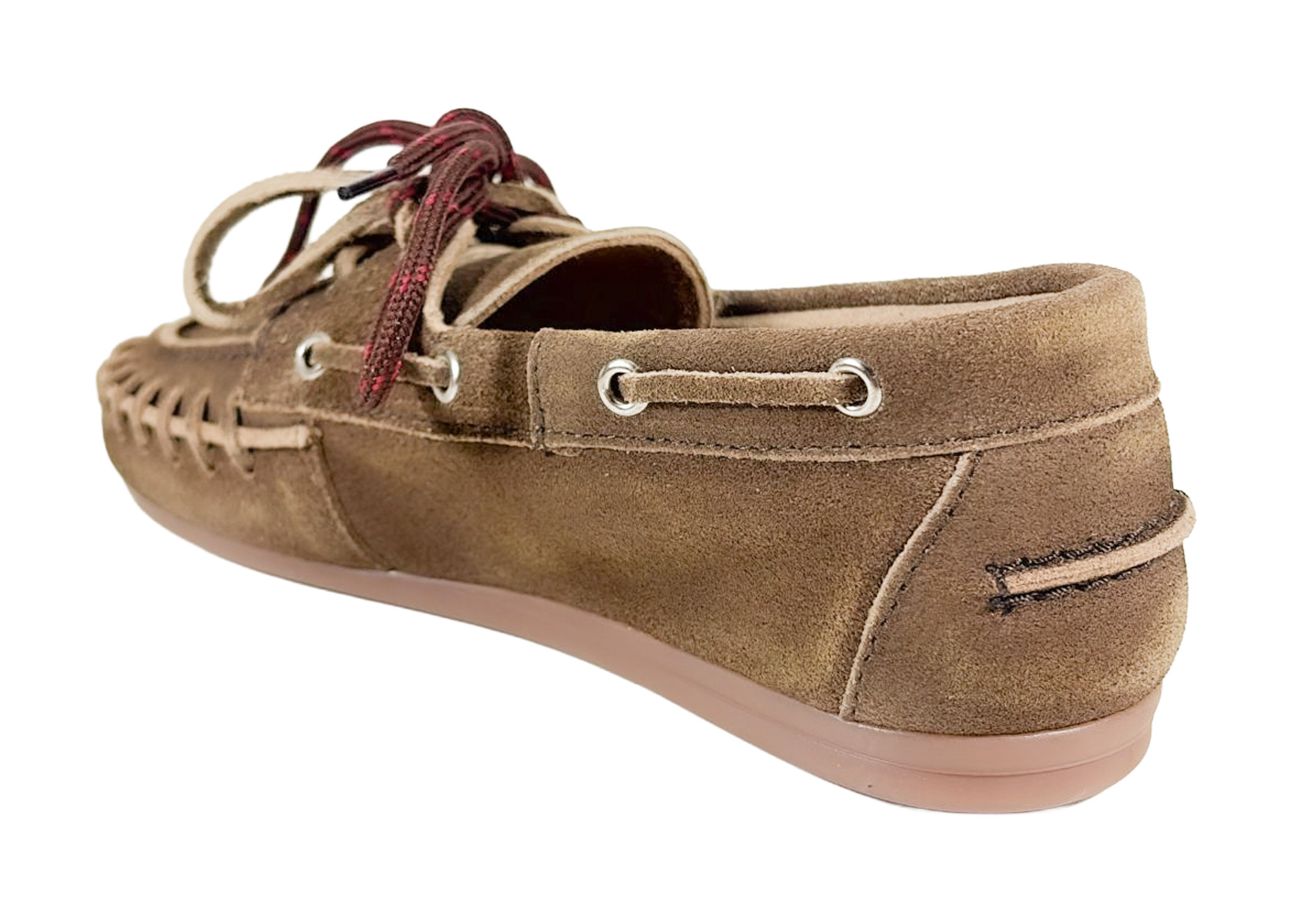 Posa Posa Boat Loafer Fringe Brushed Bruin
