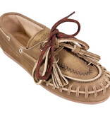 Posa Posa Boat Loafer Fringe Brushed Bruin