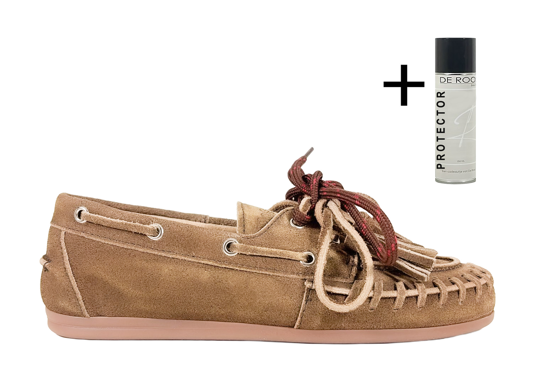 Posa Posa Boat Loafer Fringe Brushed Bruin