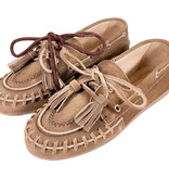 Posa Posa Boat Loafer Fringe Brushed Bruin