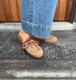 Posa Posa Boat Loafer Fringe Brushed Bruin