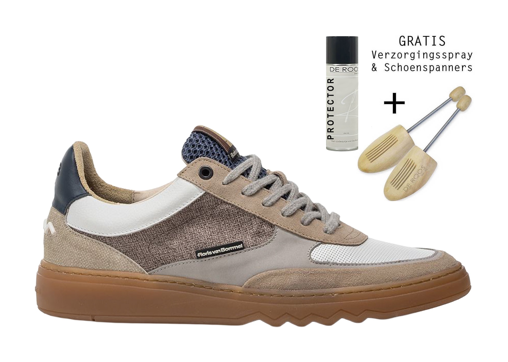 Floris van Bommel Floris van Bommel Sneaker De Kupster 05.21 Licht Bruin