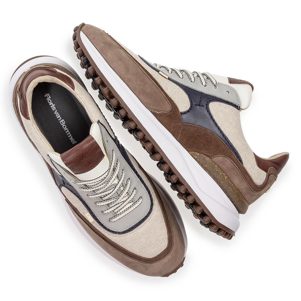 Floris van Bommel Floris van Bommel Sneaker Noppi 37.07 Bruin