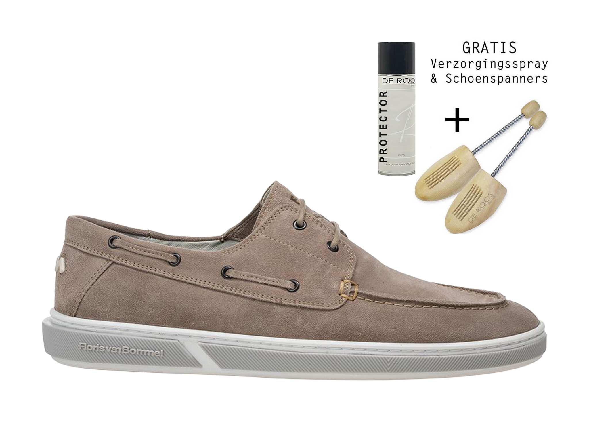 Floris van Bommel Floris van Bommel Bootschoen De Booter 01.02 Licht Bruin