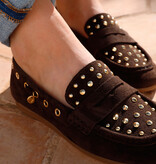 Via Vai VIA VAI  Instappers June Macy 62421-01-316 Bruin