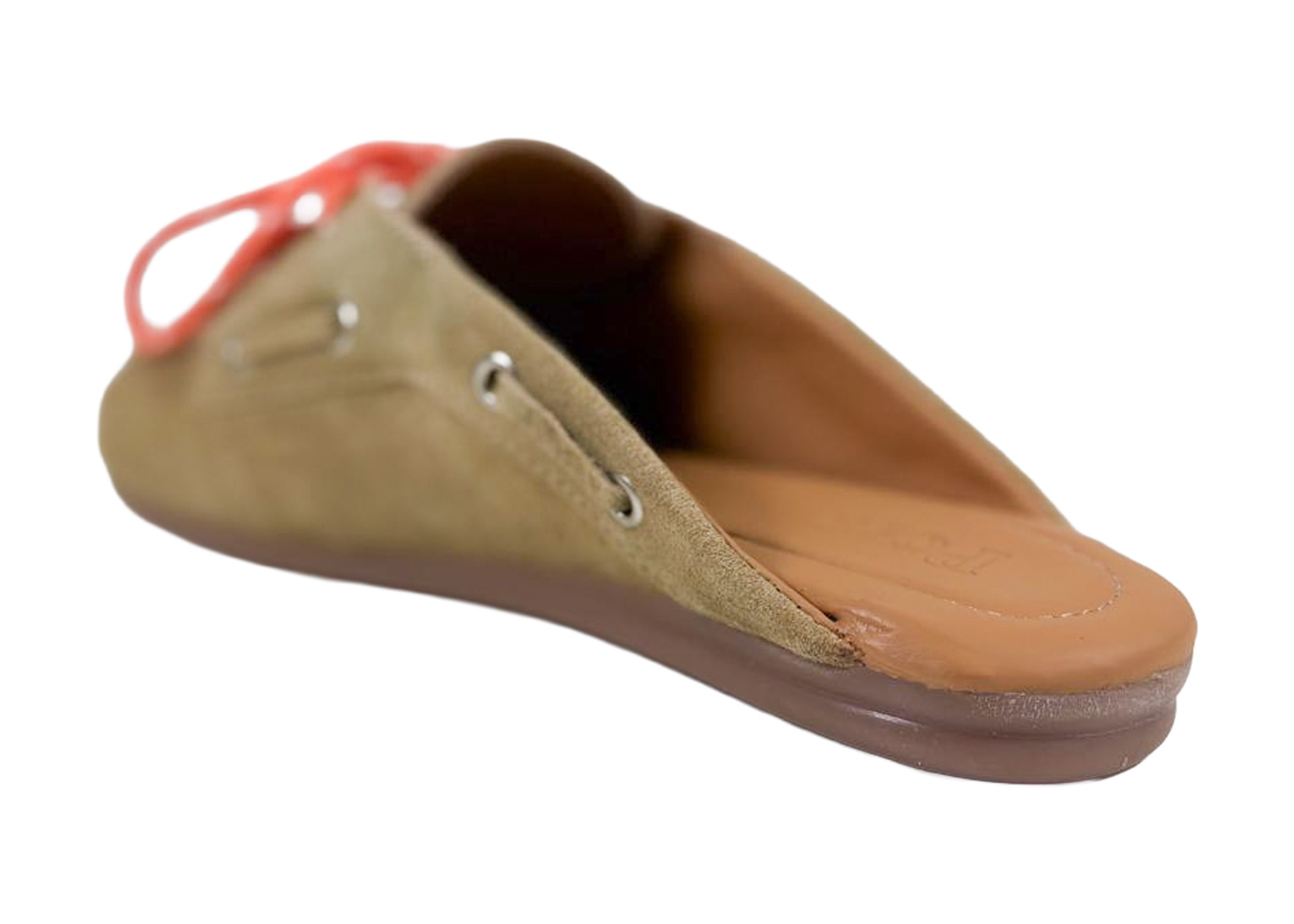 Posa Posa Boatloafer Mule Tan