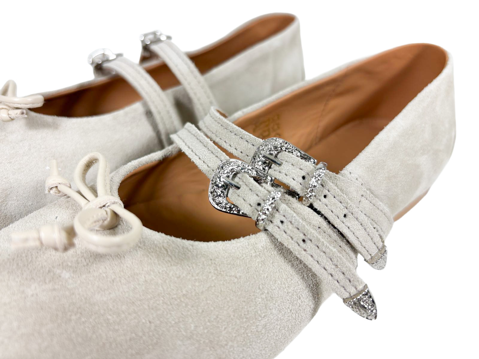 Posa Posa Ballerina Vita Double Strap Taupe