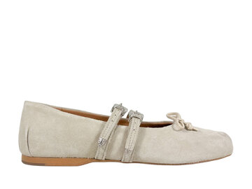 Posa Posa Ballerina Vita Double Strap Taupe