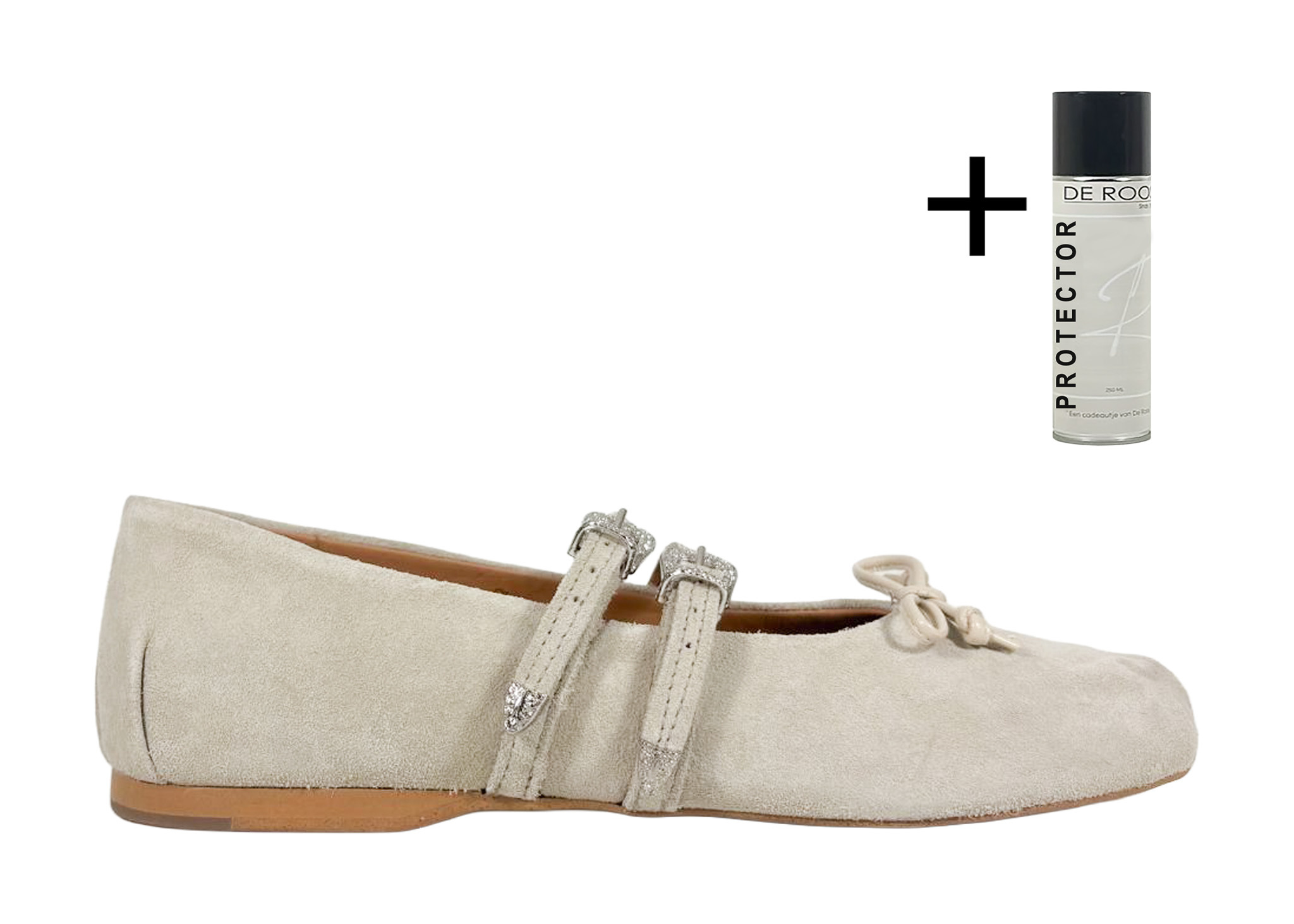 Posa Posa Ballerina Vita Double Strap Taupe