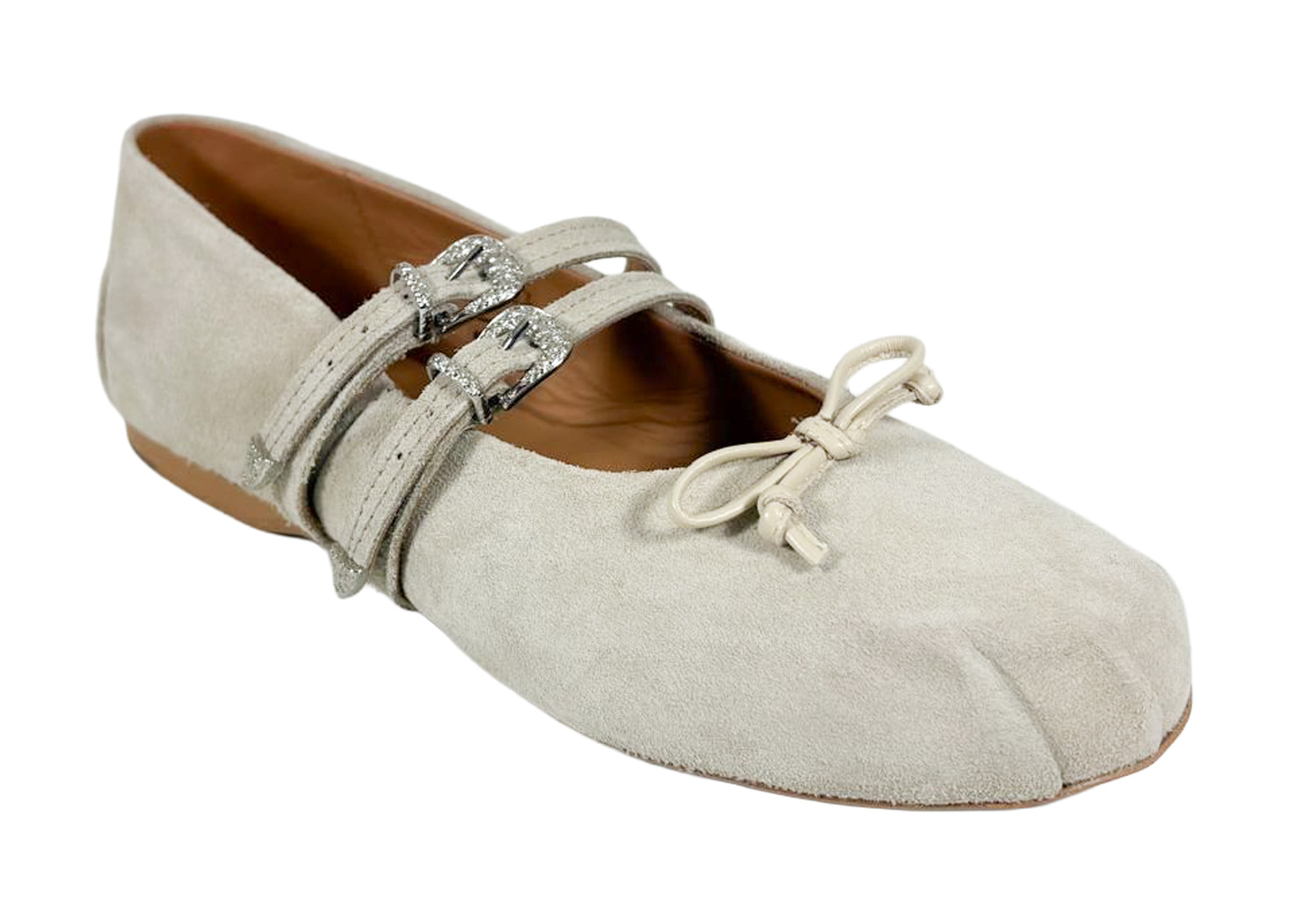 Posa Posa Ballerina Vita Double Strap Taupe