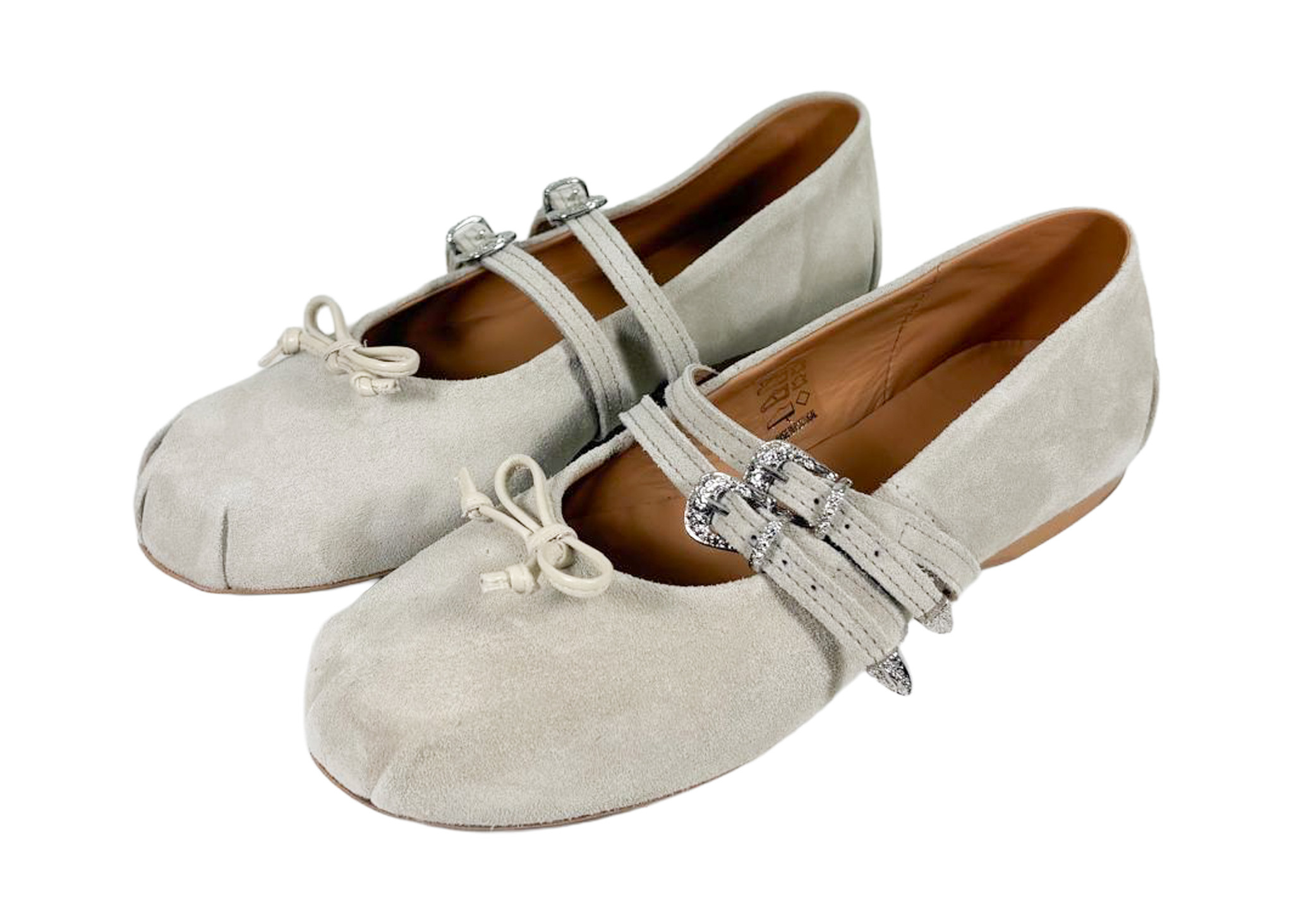 Posa Posa Ballerina Vita Double Strap Taupe