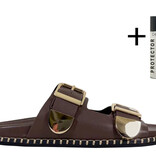 Toral Toral Sandaal Hidra Donker Bruin