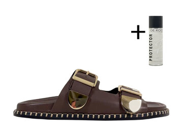 Toral Toral Sandaal Hidra Donker Bruin