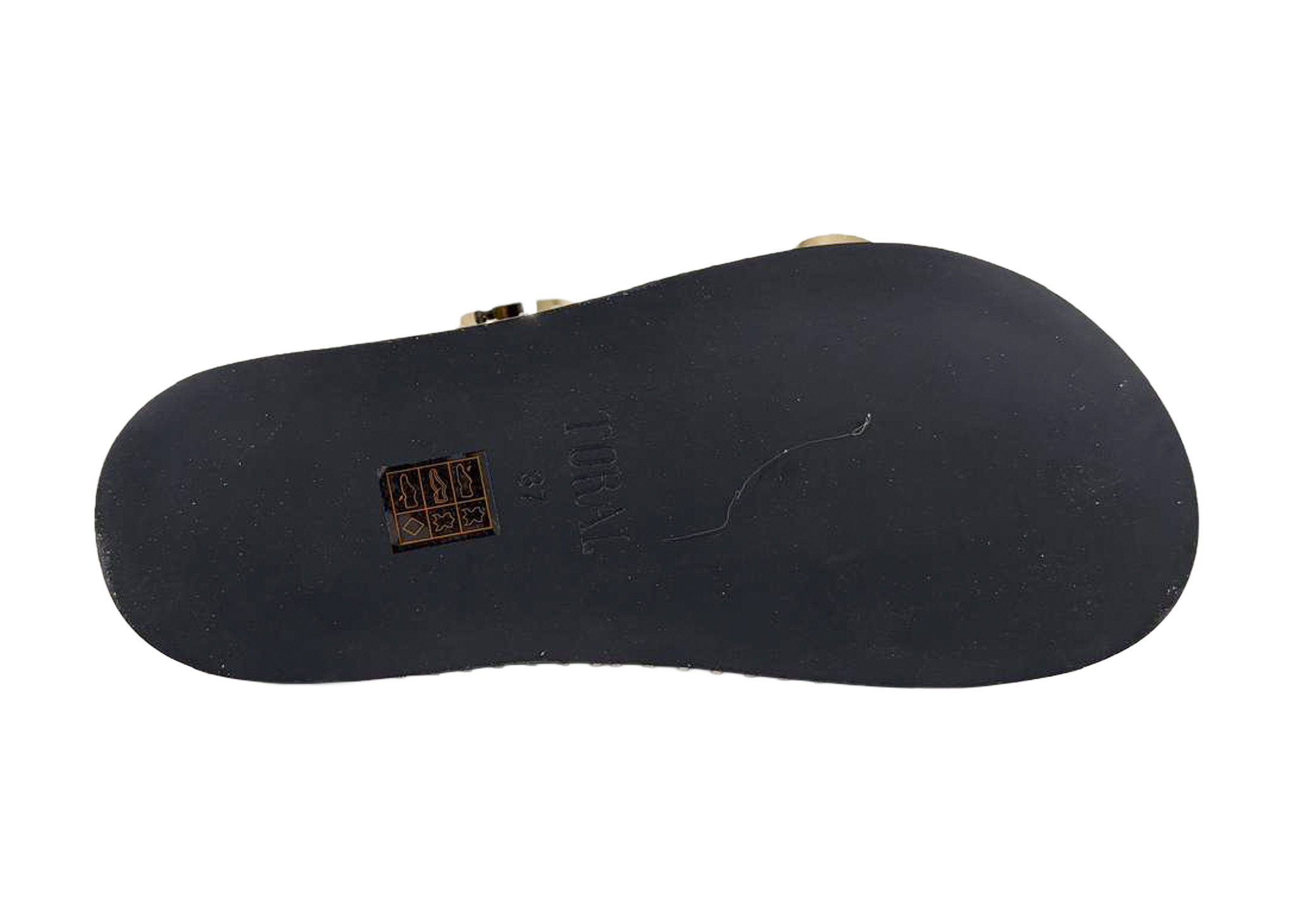 Toral Toral Sandaal Hidra Donker Bruin