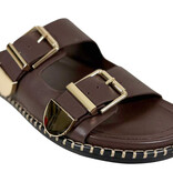 Toral Toral Sandaal Hidra Donker Bruin