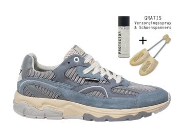 Floris van Bommel Floris van Bommel Sneaker De Rezer 01.22 Licht Blauw