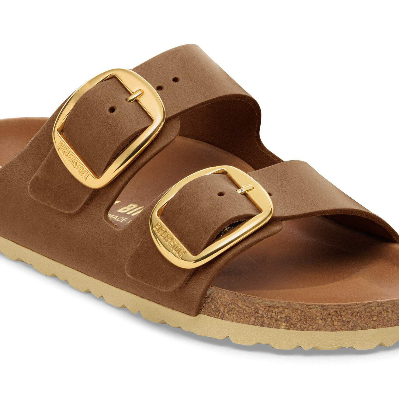 Birkenstock Birkenstock Sandaal Arizona  Big Buckle 1011073 Cognac