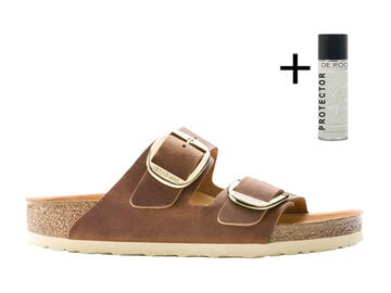 Birkenstock Birkenstock Sandaal Arizona  Big Buckle 1011073 Cognac