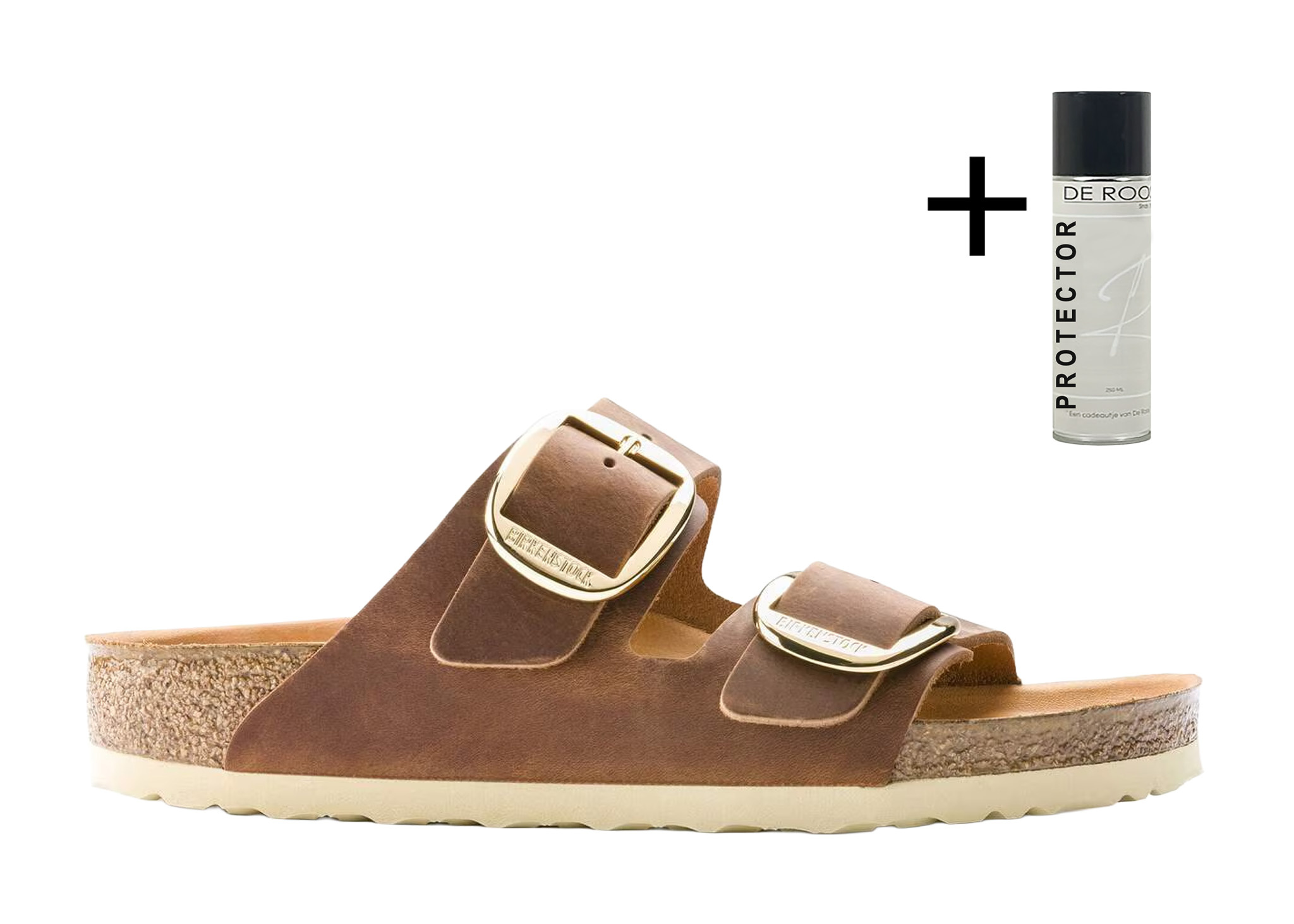 Birkenstock Birkenstock Sandaal Arizona  Big Buckle 1011073 Cognac