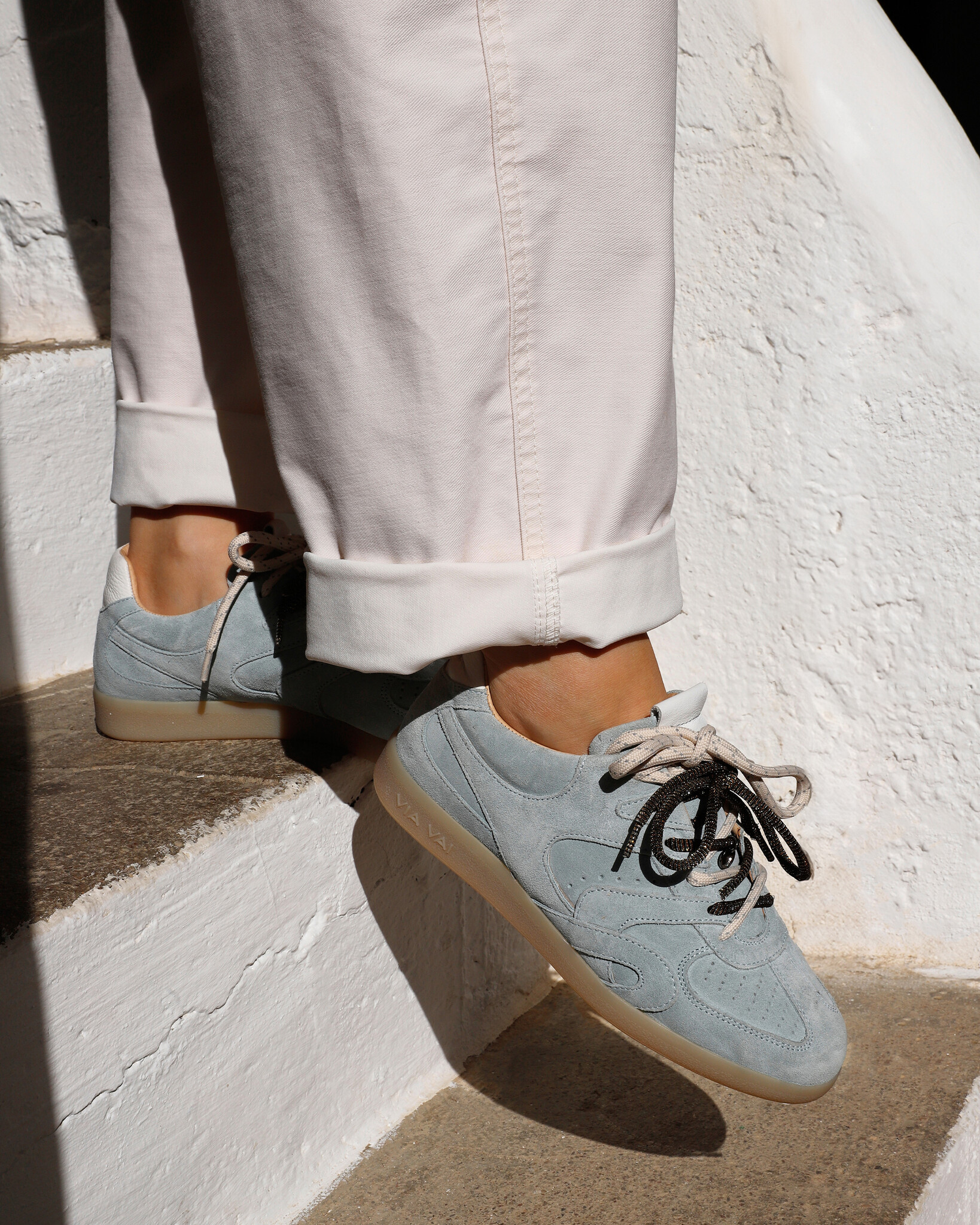 Via Vai VIA VAI Sneaker Nilla Macy 62353-05-1341 Licht Blauw