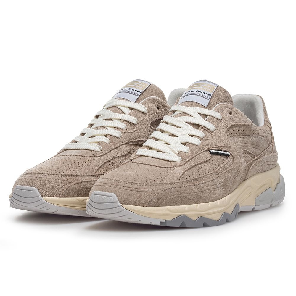 Floris van Bommel Floris van Bommel Sneaker De Rezer 02.08 Licht Bruin