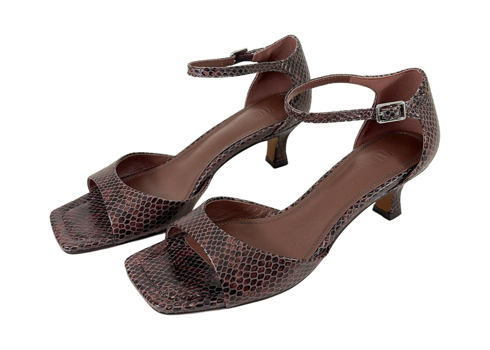 Toral Toral Sandaal Rubby Bruin