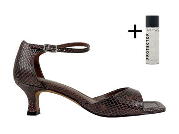 Toral Toral Sandaal Rubby Bruin