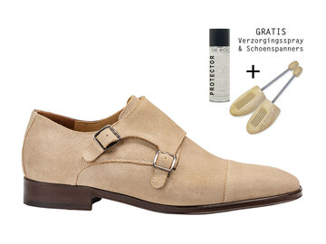 Van Bommel Van Bommel Gespschoen Raffa 01.12 Licht Bruin