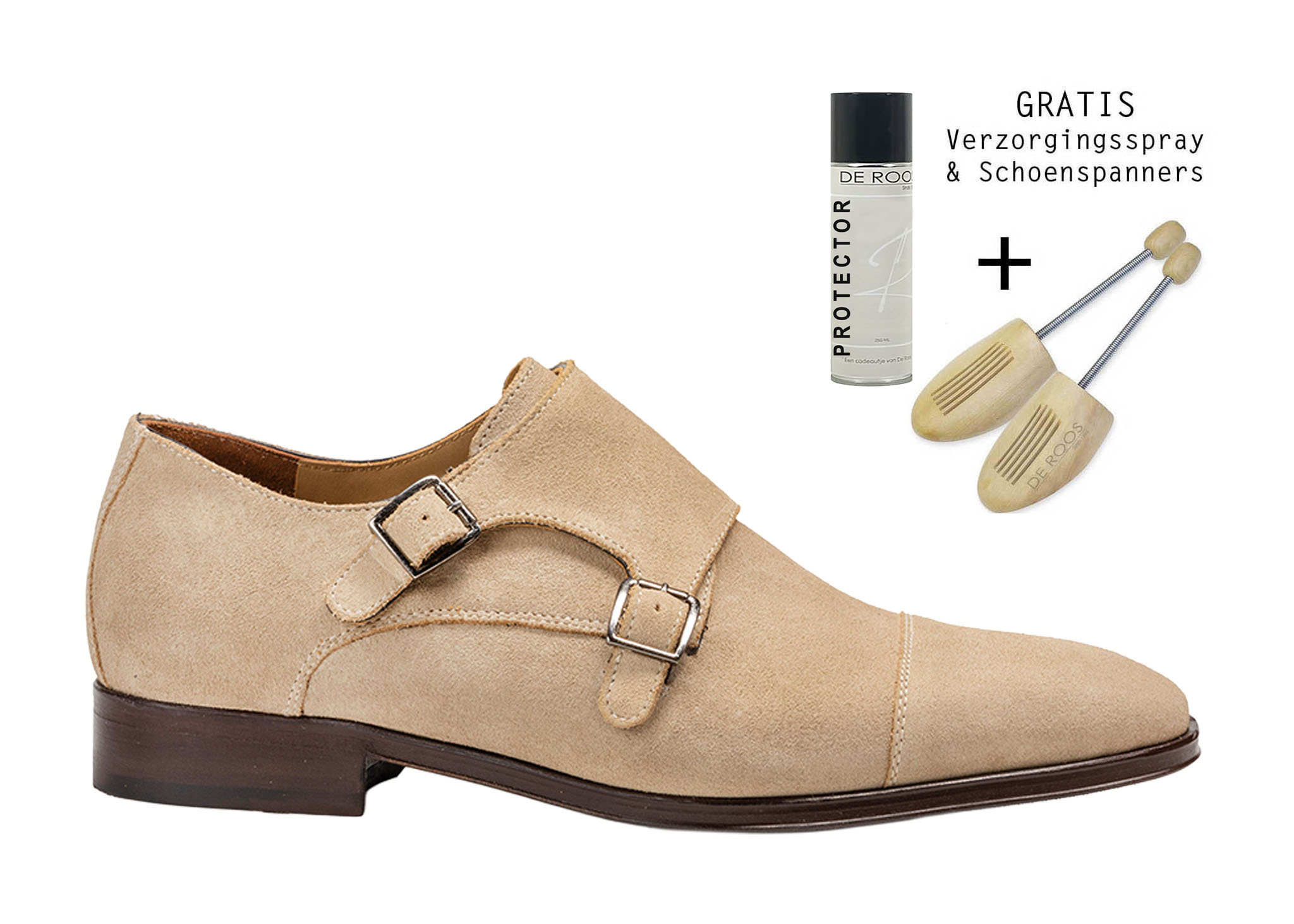 Van Bommel Van Bommel Gespschoen Raffa 01.12 Licht Bruin