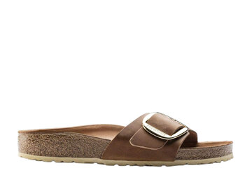Birkenstock Birkenstock Slipper Madrid Big Buckle 1006525 Cognac
