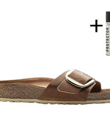 Birkenstock Birkenstock Slipper Madrid Big Buckle 1006525 Cognac