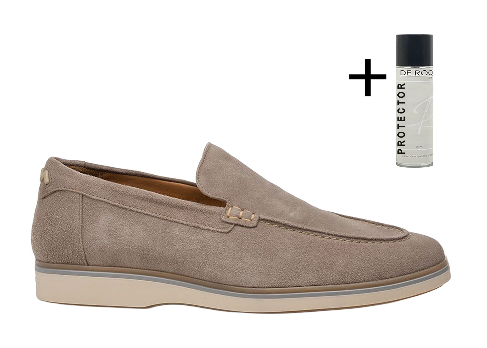 Floris van Bommel Floris van Bommel Instapper De Oister 03.02 Licht Bruin