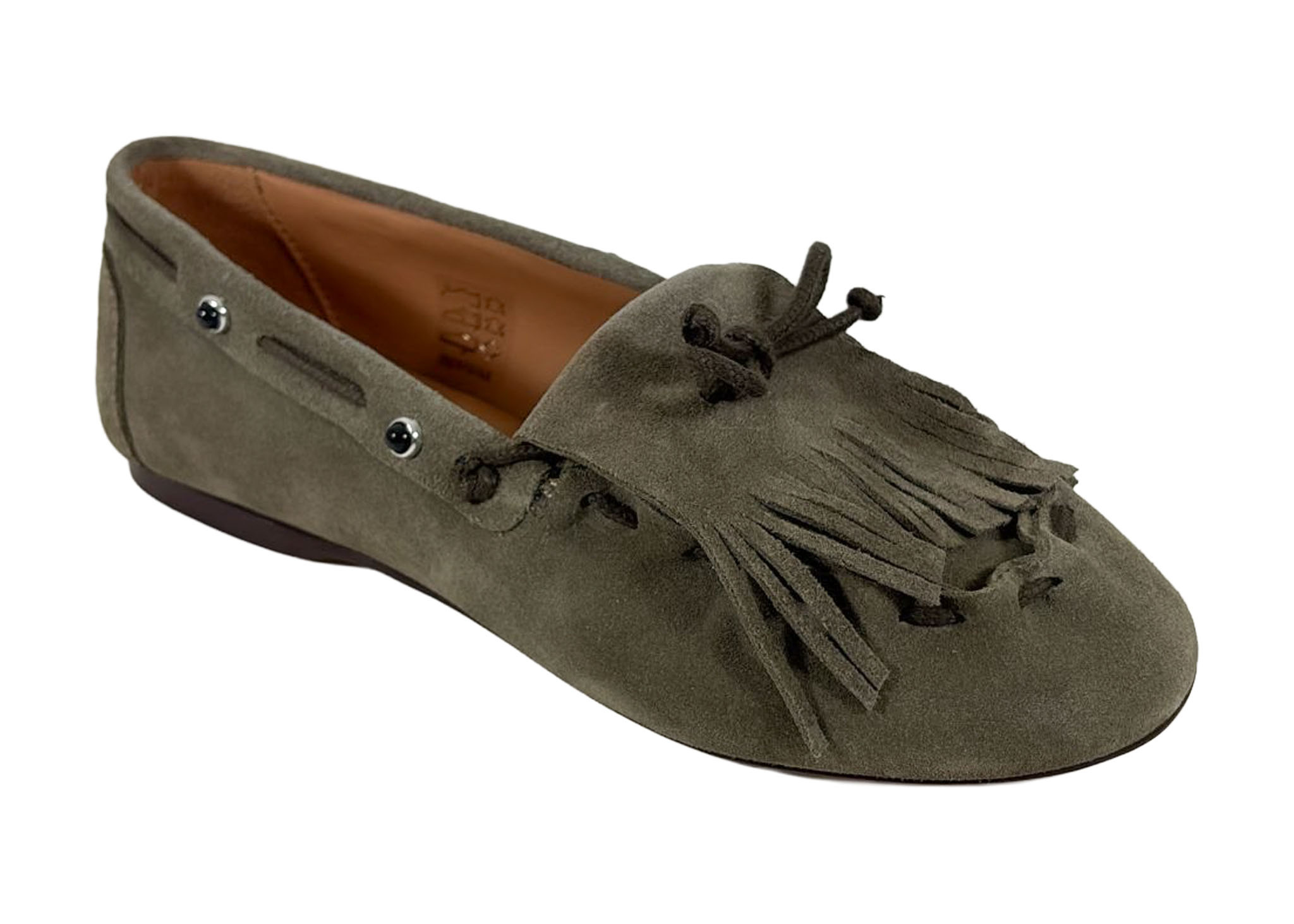 Posa Posa Instapper Fringe Moccassin Khaki