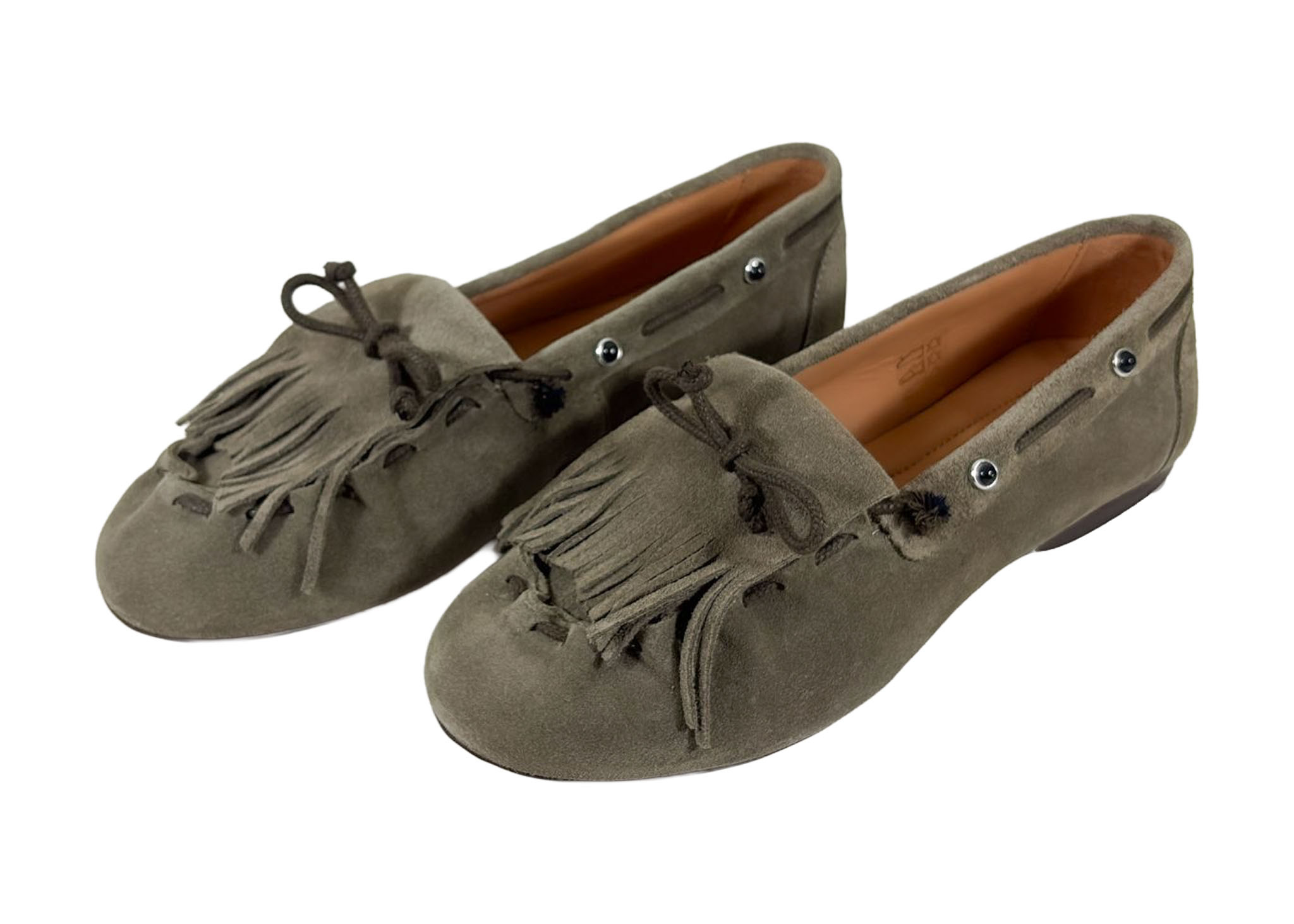 Posa Posa Instapper Fringe Moccassin Khaki