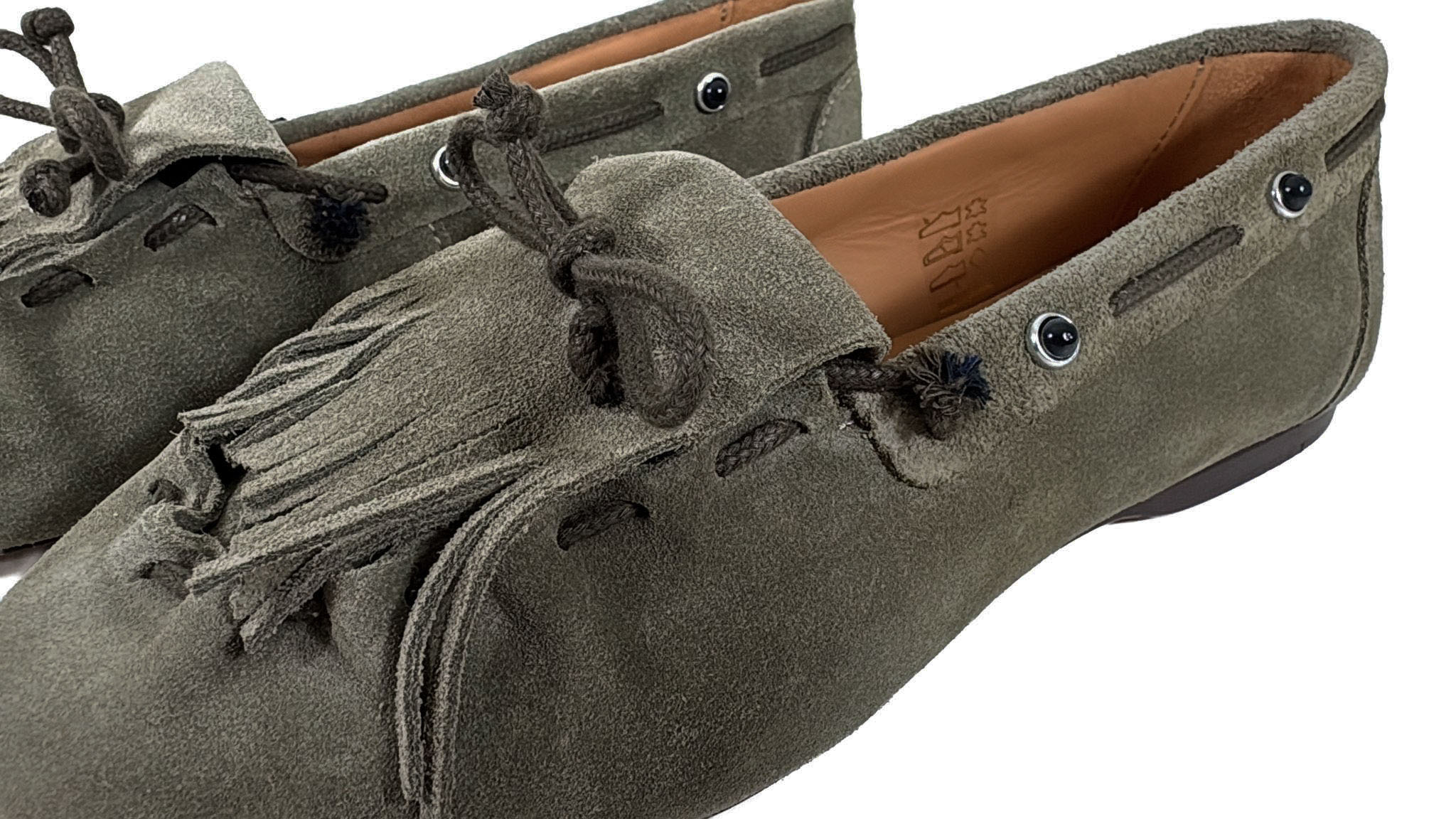 Posa Posa Instapper Fringe Moccassin Khaki