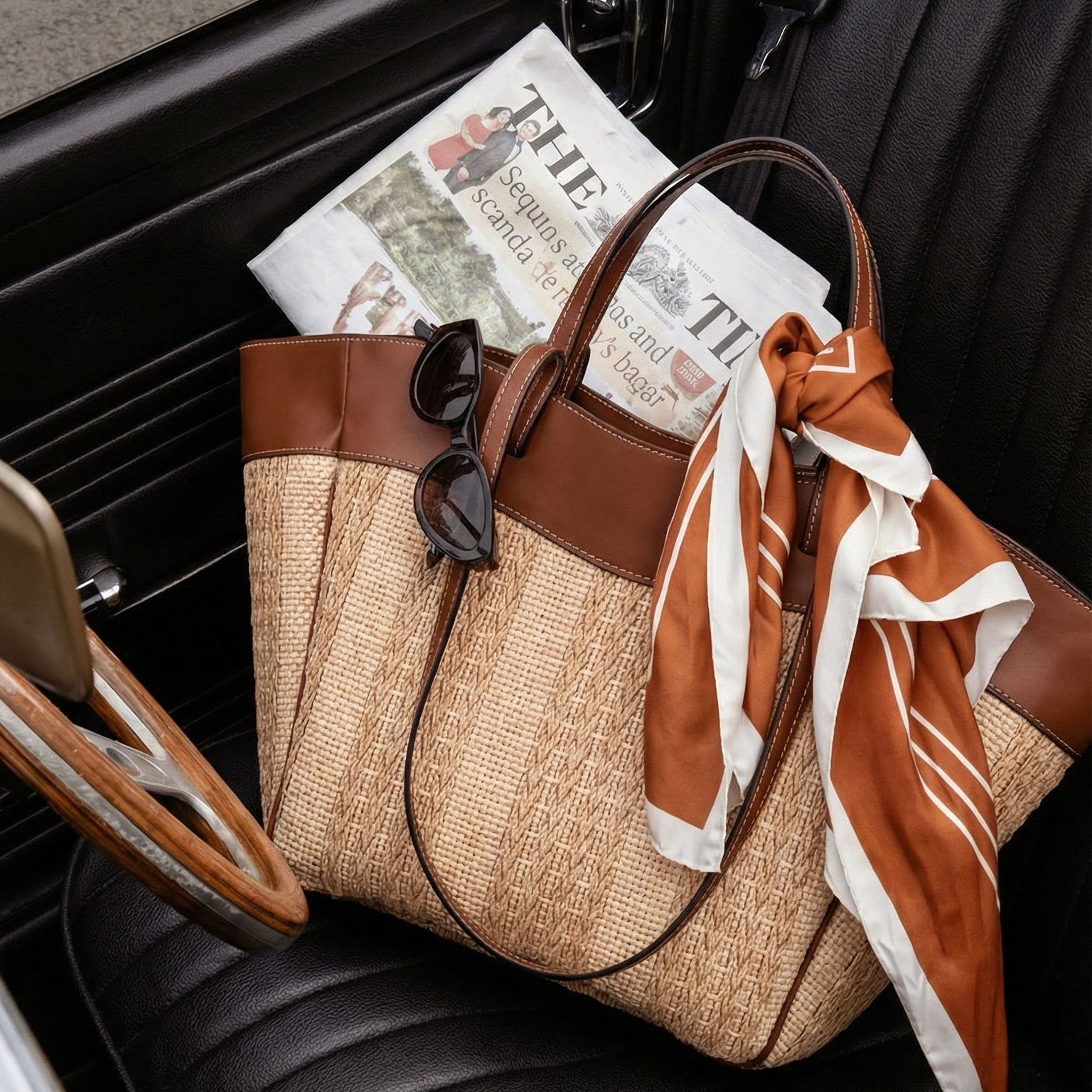 ViaMailBag ViaMailBag Tas Terry Posh Naturel