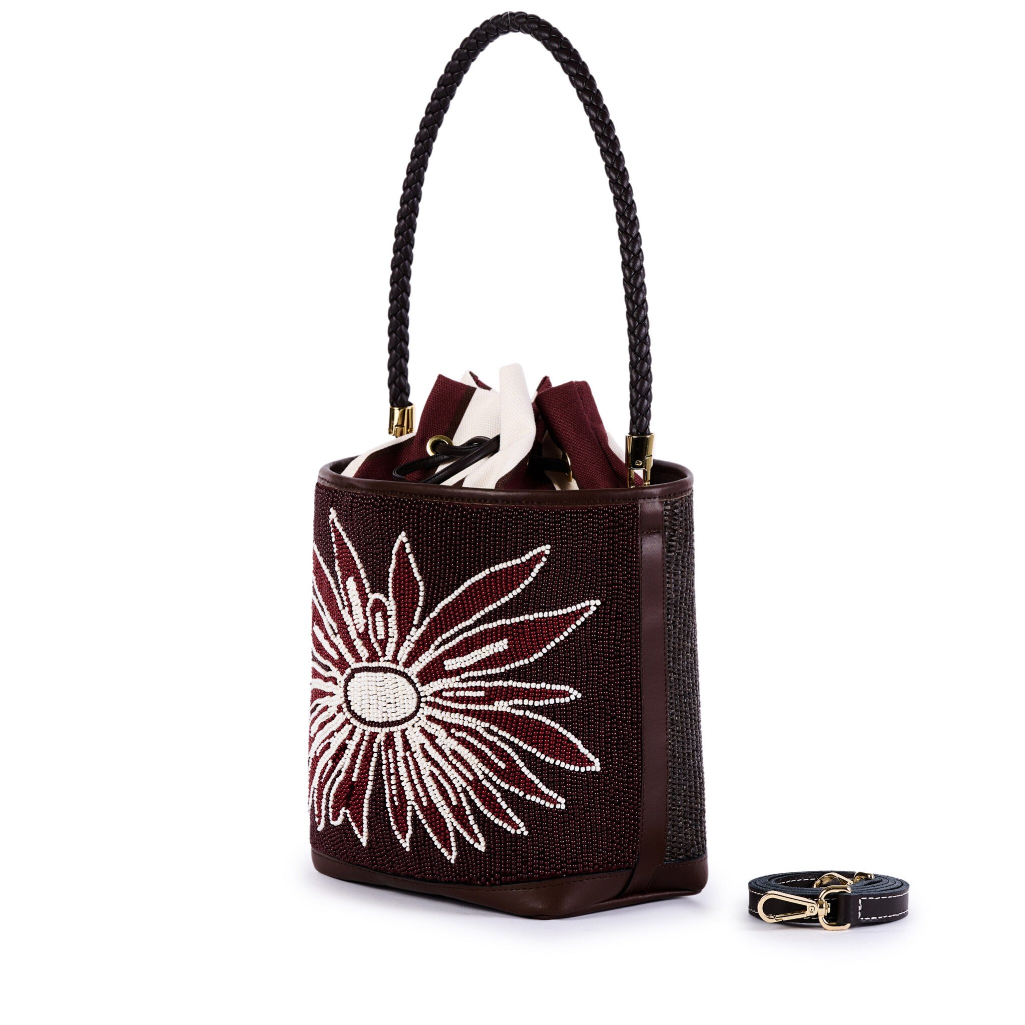 ViaMailBag ViaMailBag Tas Bouquet Flower Bruin