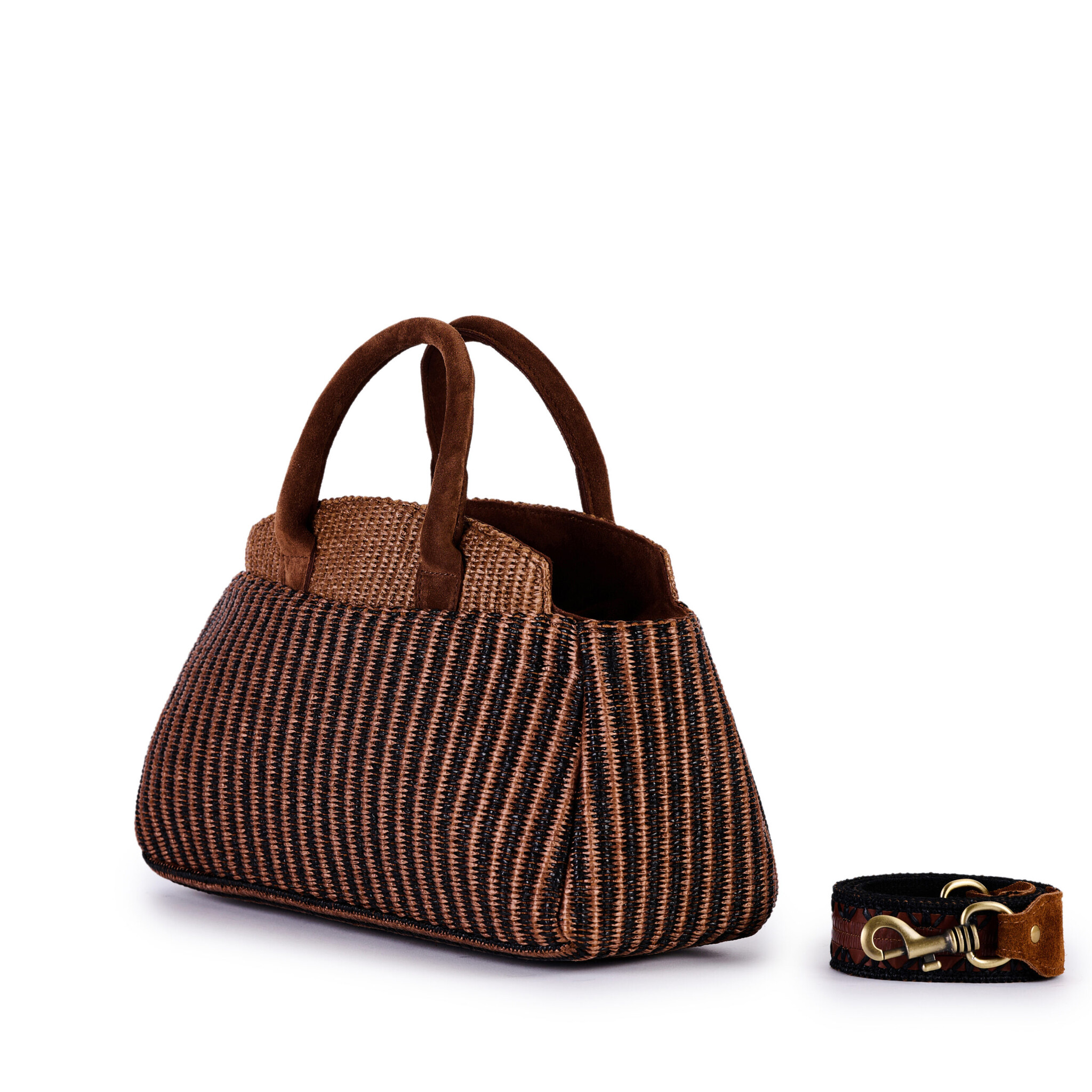 ViaMailBag ViaMailBag Tas Lizzy Rover Bruin / Zwart