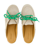 Posa Posa Boatloafer Mule Licht Taupe