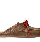 Posa Posa Boatloafer Mule Donker Bruin