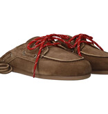 Posa Posa Boatloafer Mule Donker Bruin