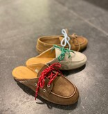 Posa Posa Boatloafer Mule Donker Bruin