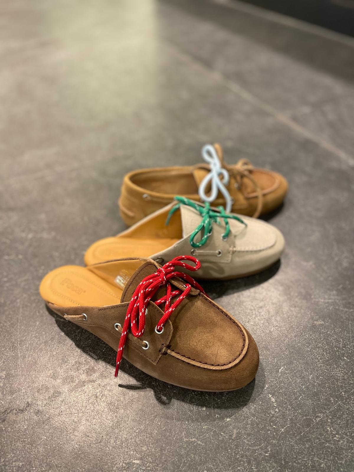 Posa Posa Boat Loafer Camel