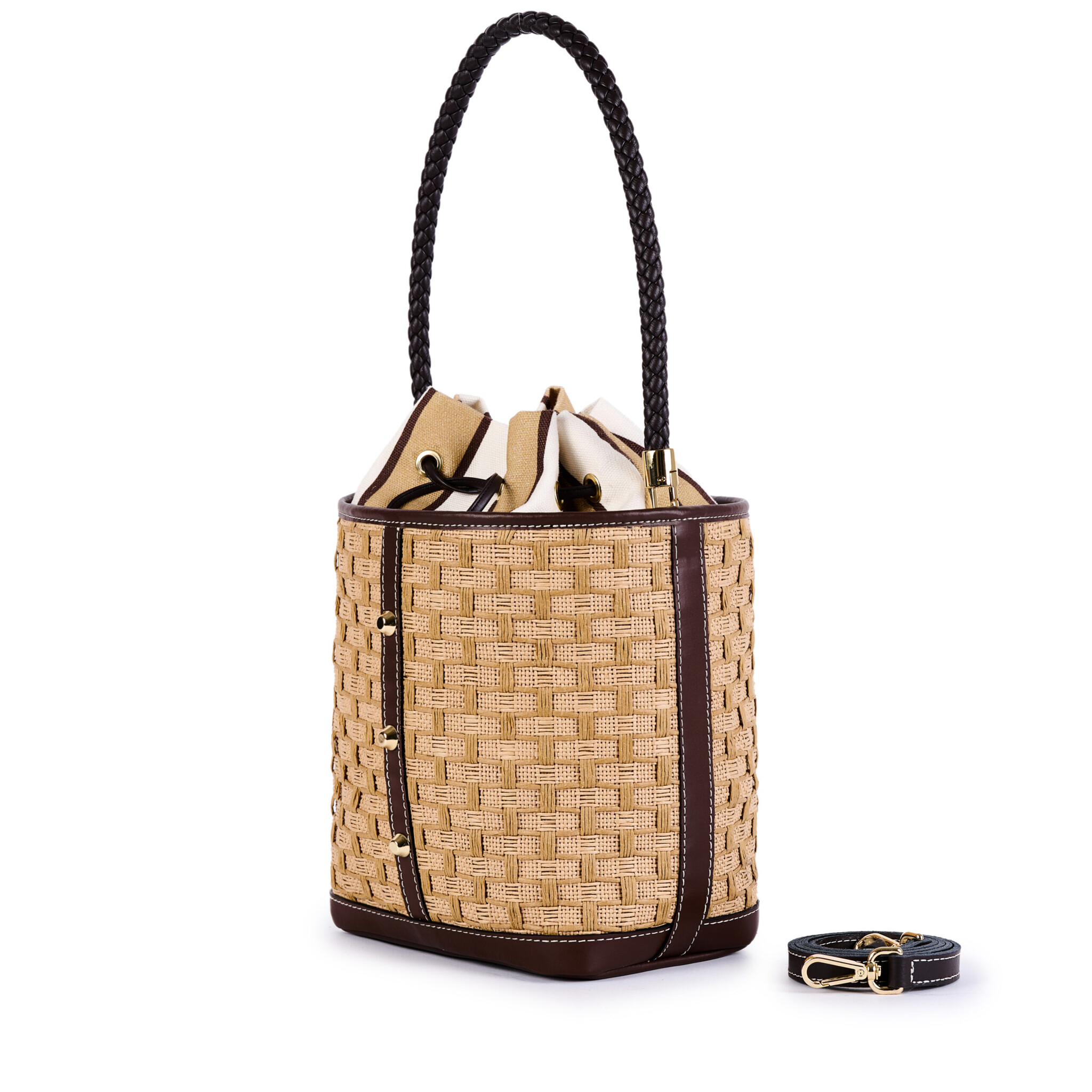 ViaMailBag ViaMailBag Tas Bouquet Rattan Naturel