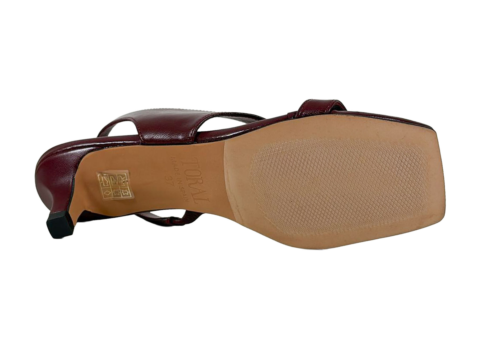 Toral Toral Sandaal Delfina Burgundy