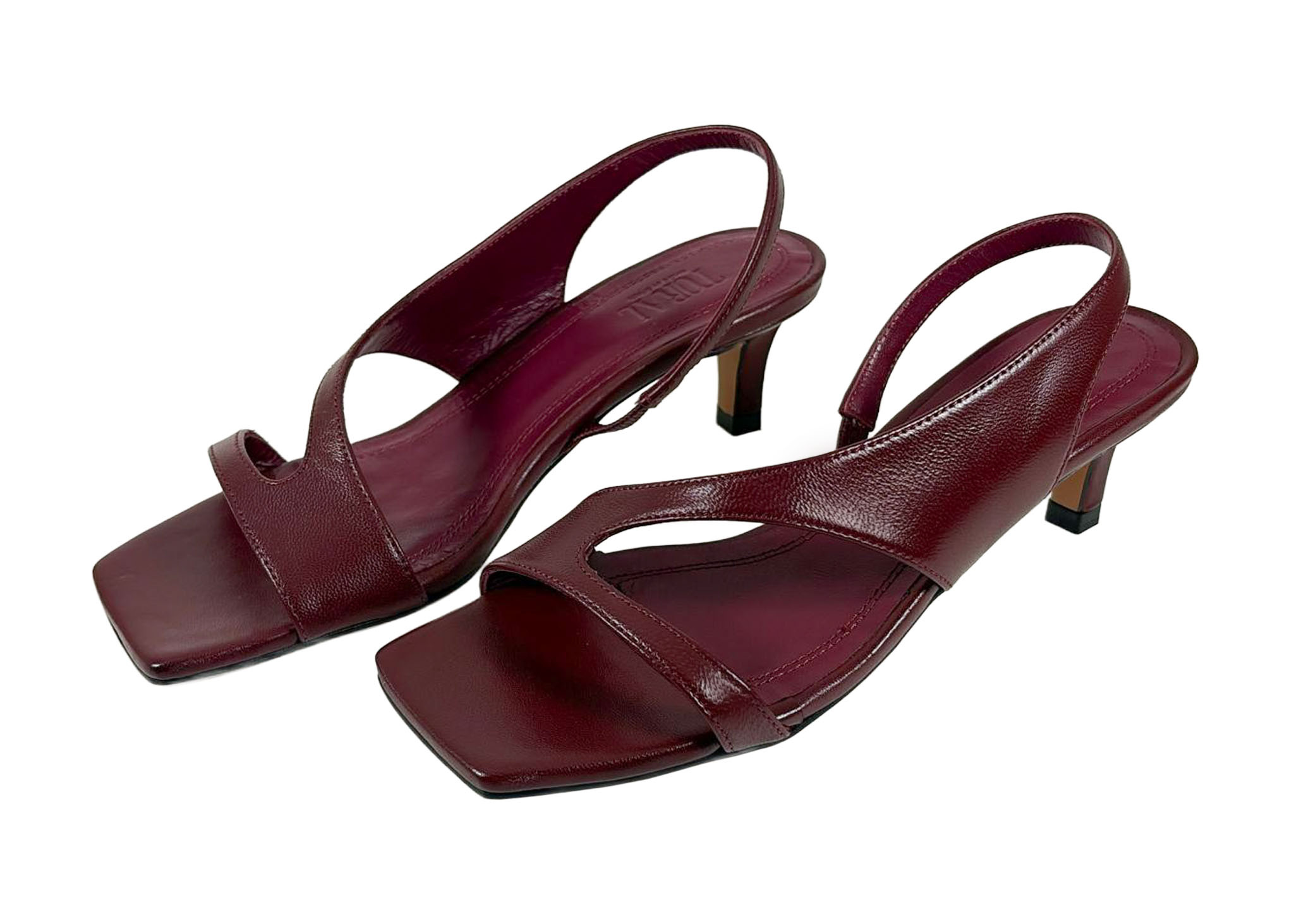 Toral Toral Sandaal Delfina Burgundy