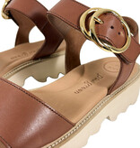 Paul Green Paul Green Sandaal 6189-019 Cognac